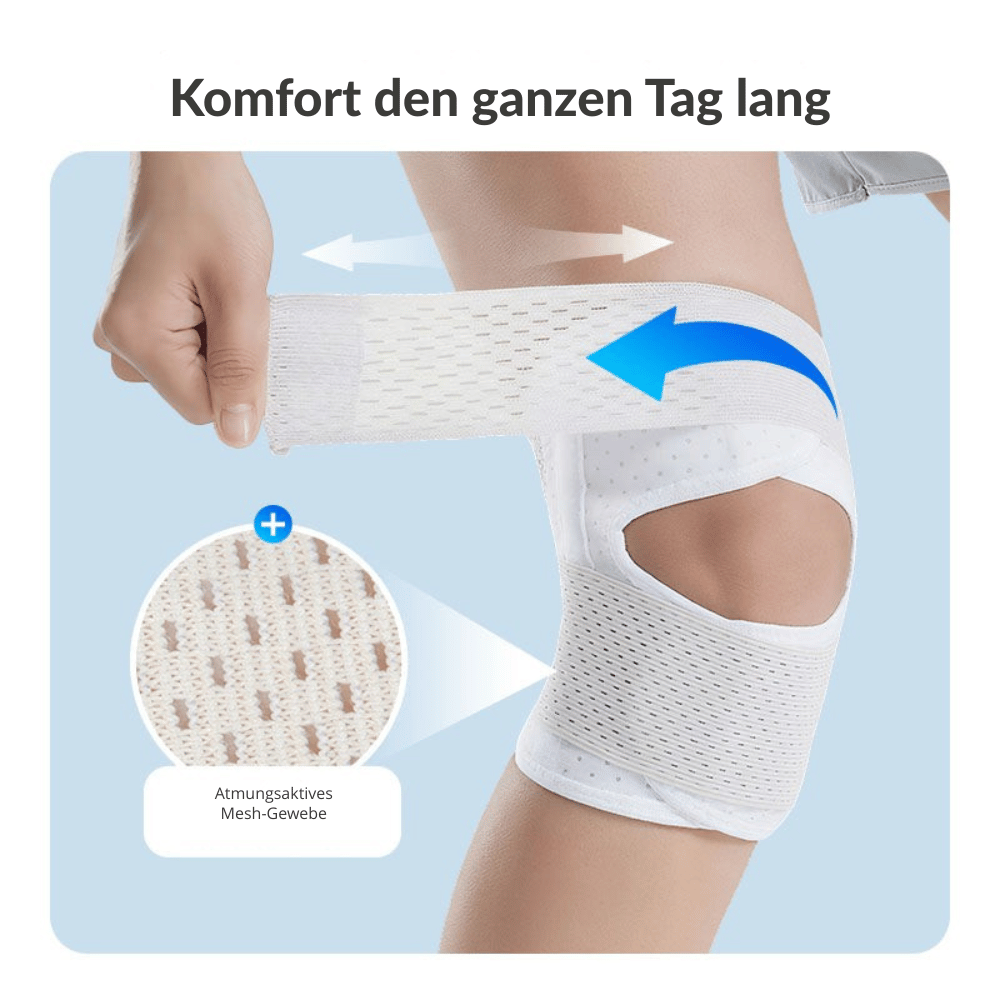 Adjustable Knee Support Brace with Stabilizing Straps – Breathable Compression Sleeve for Active Relief | Thomler