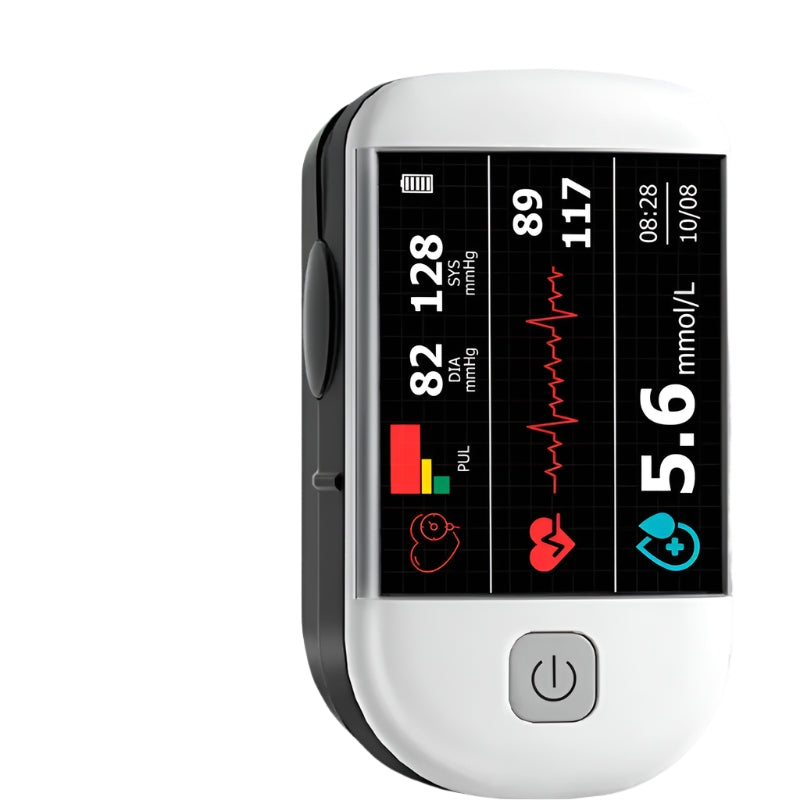 Fingertip Pulse Oximeter with Rotating OLED Display for Blood Oxygen & Heart Rate Monitoring at Home | Thomler