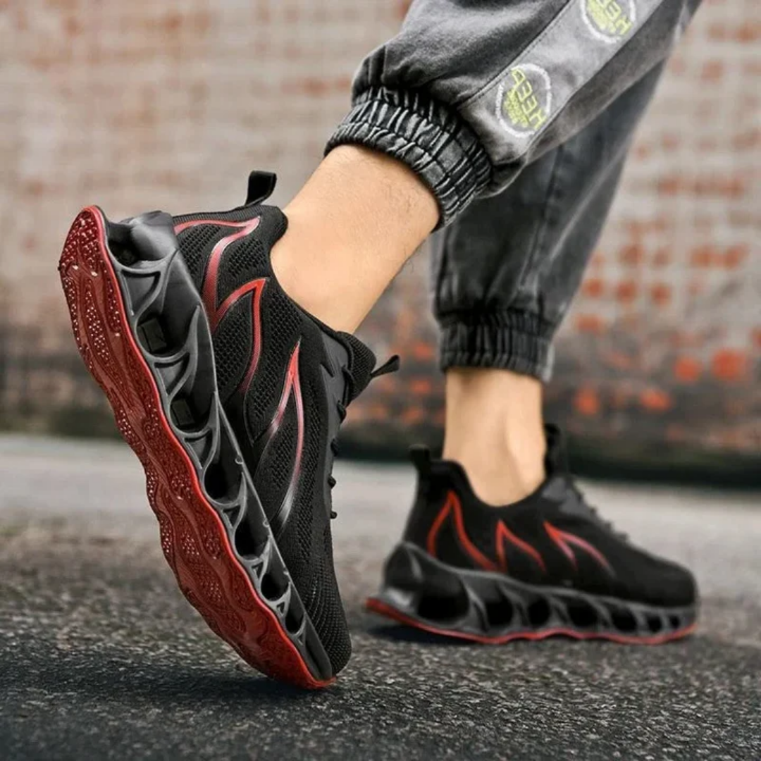 Men's Athletic Walking Shoes with Shock Absorption & Anti-Slip Sole for Running, Hiking & Daily Wear | Wide Toe Box | Thomler