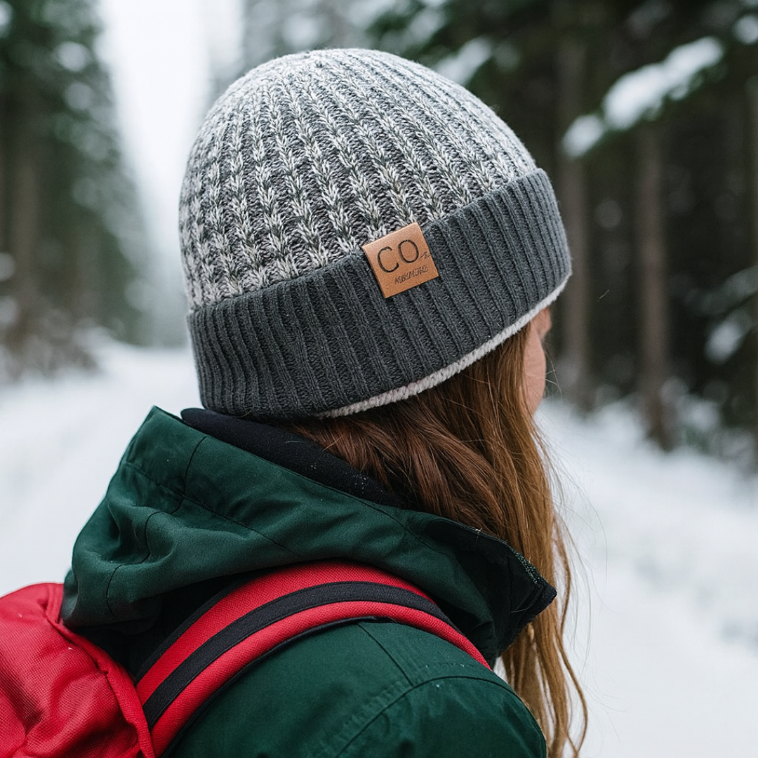 Fleece-Lined Knit Winter Beanie Hat for Men & Women – Warm Thermal Skull Cap – Cold Weather Headwear for Outdoors & Everyday | Thomler