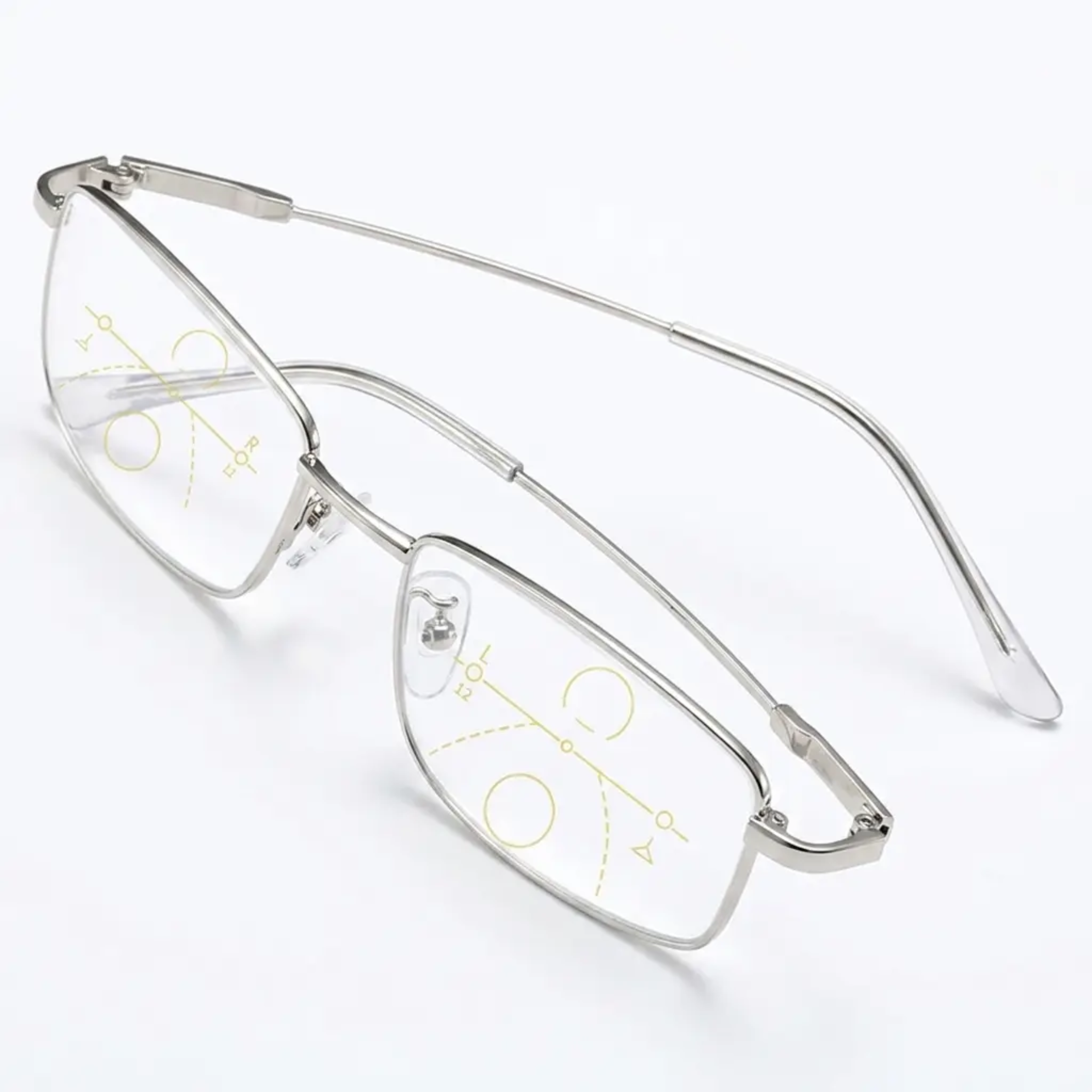 Multifocal Reading Glasses with Blue-Light Filter & Anti-Glare Coating for Reading, Screens & Distance Vision | Thomler