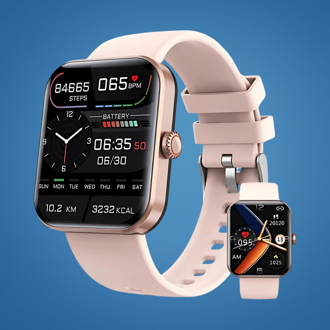 Non-Invasive Glucose Monitoring Smartwatch with Real-Time Tracking & Custom Health Alerts for Diabetics | Thomler