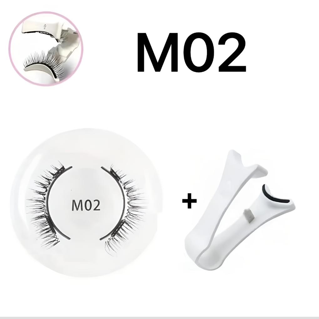 Reusable Magnetic False Eyelashes with Precision Applicator for Natural Volume & All-Day Wear | Thomler