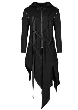 Historical Fantasy Long Coat With Split Back For Men – Roleplay Costume Jacket | Thomler
