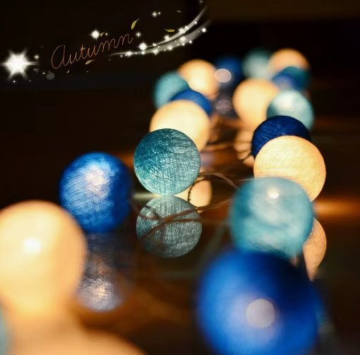 Navando | Decoratieve Lichtslinger Met Zachte Bolletjes