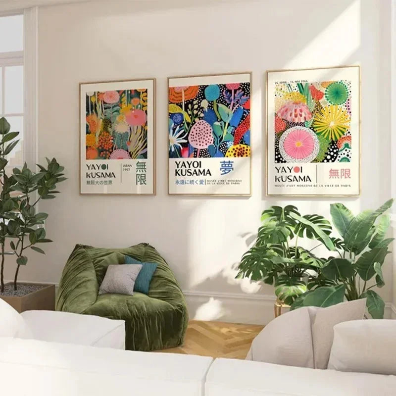 Japanese-Inspired Canvas Wall Art Print – Modern Abstract Home Decor for Living Room, Bedroom & Office | Thomler