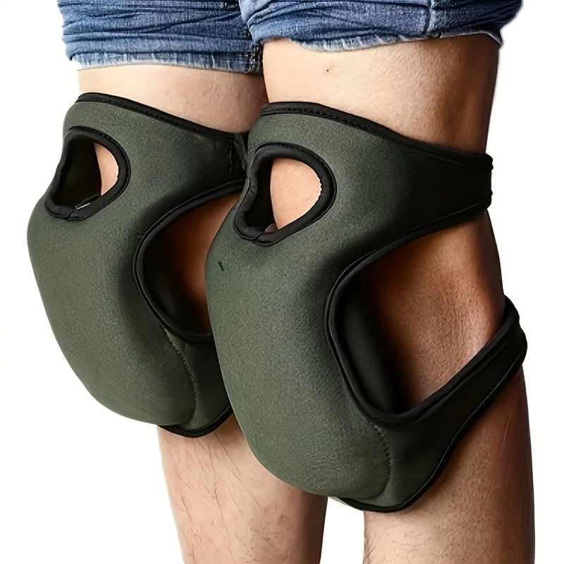 Ergonomic Knee Pads for Gardening & Home Projects – Cushioned Support with Adjustable Straps for Yard Work, Cleaning, Floor Tasks | Thomler