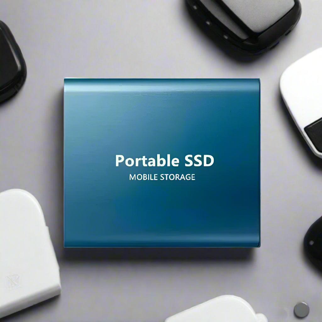 Portable SSD Drive USB External Storage Daily Data Transfer Laptop Computer Compatible Compact Mobile Backup Device | Thomler