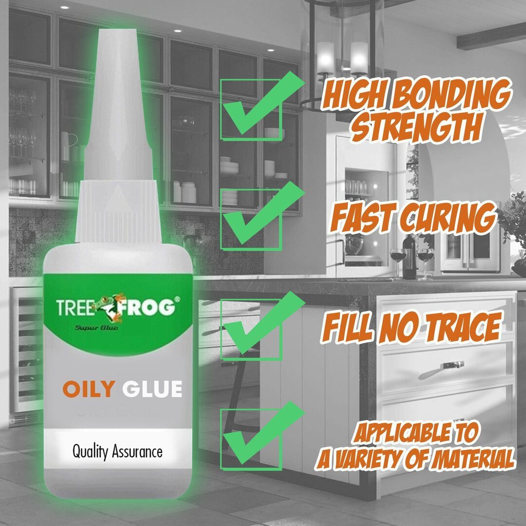 Industrial-Strength Instant Adhesive for Metal, Wood, Plastic, Rubber & Glass – Multi-Surface Repair Glue for DIY Projects, Household | Thomler