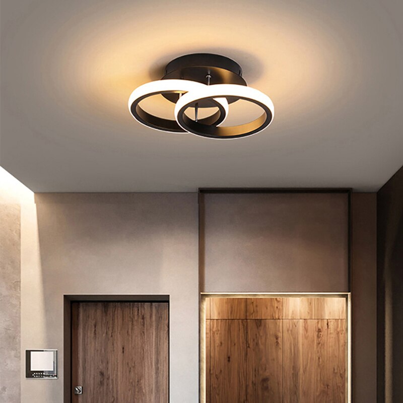 Adjustable LED Ceiling Light with Rotating Arms – Dimmable Modern Flush Mount Fixture for Living Room, Bedroom, Office & Kitchen | Thomler