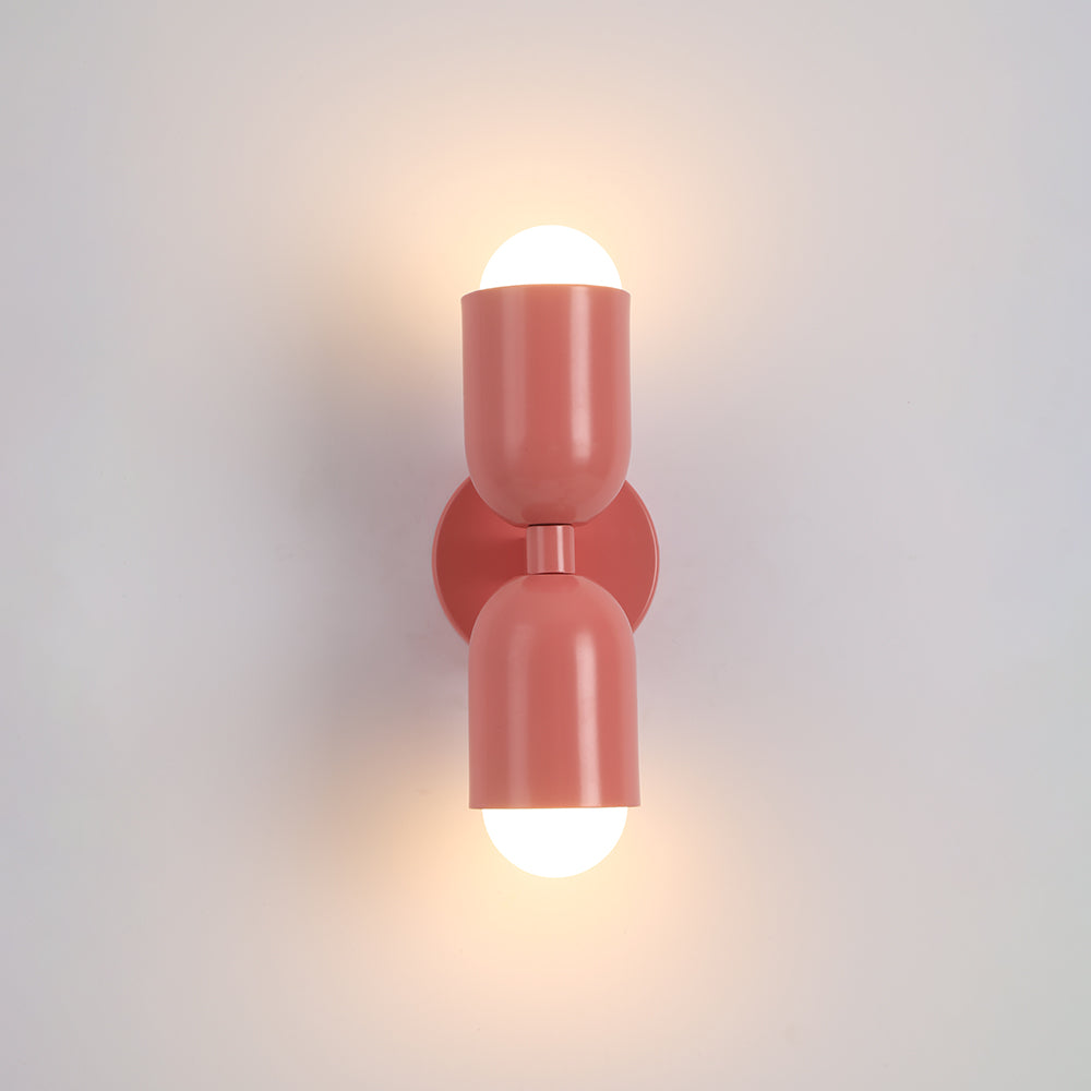 Two-Head Adjustable Wall Sconce in Vibrant Metal Finishes for Living Room Bedroom Accent Lighting | Thomler