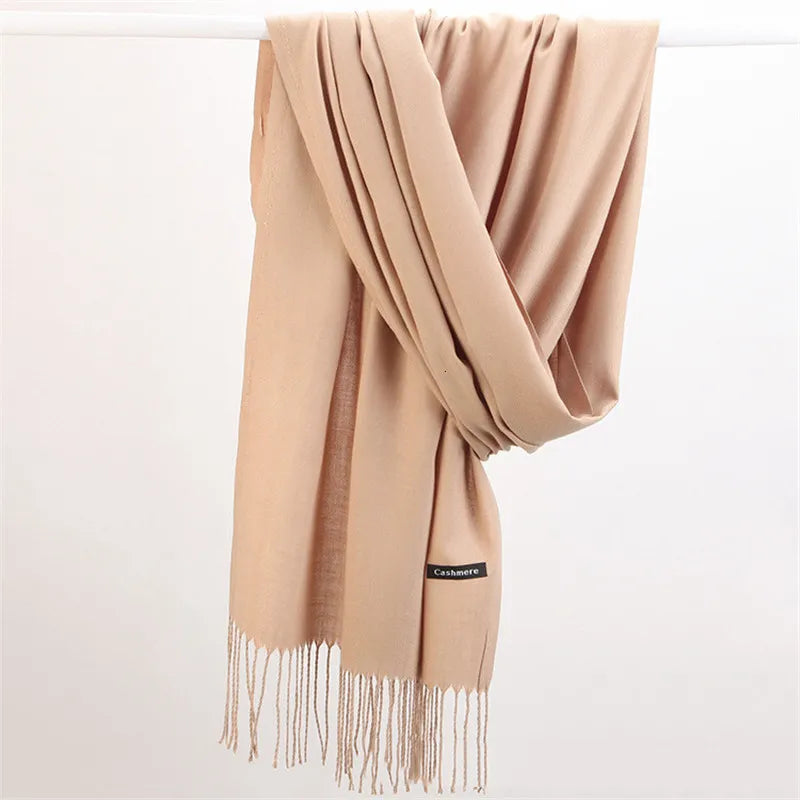 Cashmere Winter Scarf – Ultra-Soft Warmth in 10 Colors for Women | Thomler