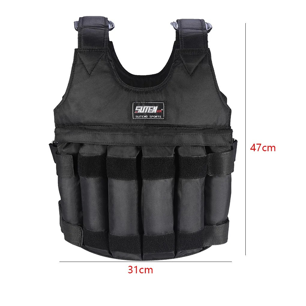 Progressive Resistance Training Vest with Adjustable Load Capacity Up to 65 lb for Running Walking Strength Workouts Cardio HIIT | Thomler