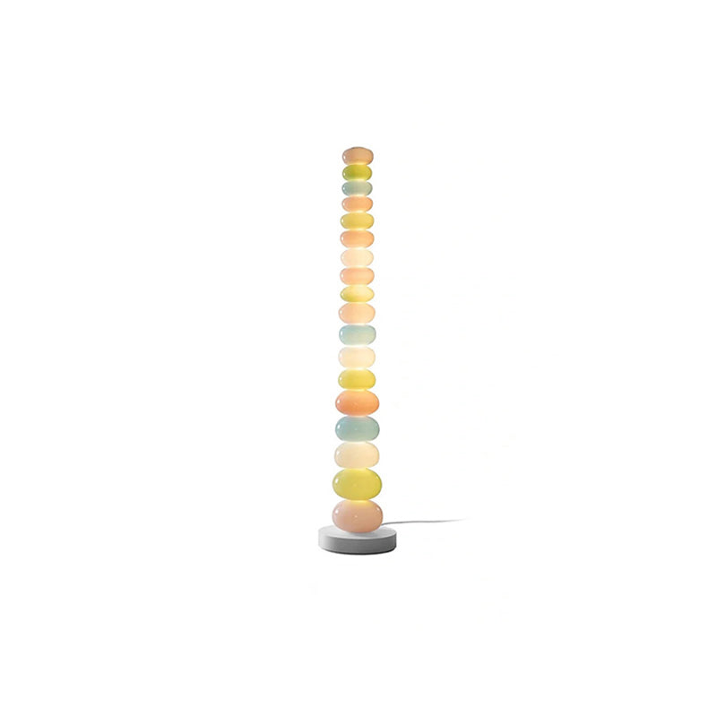 Floor Lamp Acrylic Candy Column 63 in Decorative Living Room Bedroom Lighting Accent | Thomler