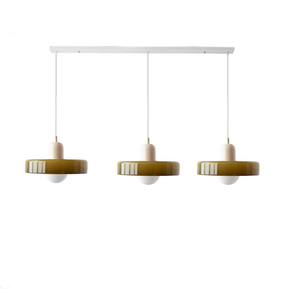 Pendant Light Glass Shade 30.0 cm Bedroom Bedside Hanging Lamp Modern Minimalist Nordic Style Adjustable Ceiling Light | Thomler
