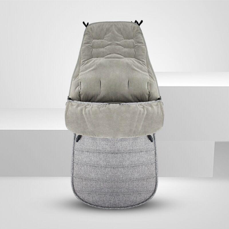 Insulated Stroller Footmuff & Sleep Sack for Infants – Windproof Cotton Bunting Bag with Dual Zippers for Prams, Car Seats & Indoor Use | Thomler