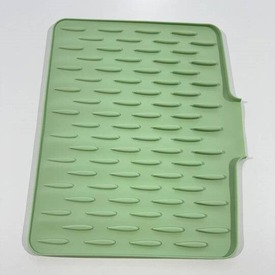 Drying Mat Silicone 40.0 cm Kitchen Countertop Heat Resistant Dish Drainer Non Slip Quick Drying Protector | Thomler