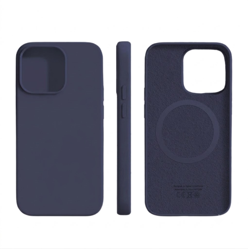 Soft-Touch Silicone iPhone Case with Magnetic Wireless Charging – Slim Protective Cover with Shock Absorption for Daily Use | Thomler