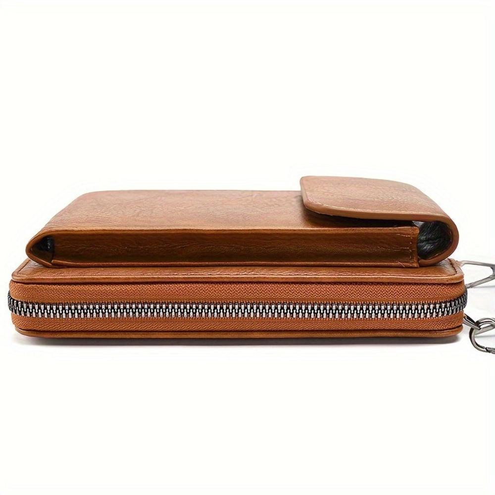 Crossbody Leather Purse – Adjustable Strap Small Handbag with Flap Closure for Women, Compact Everyday Shoulder Bag for Casual & Evening | Thomler