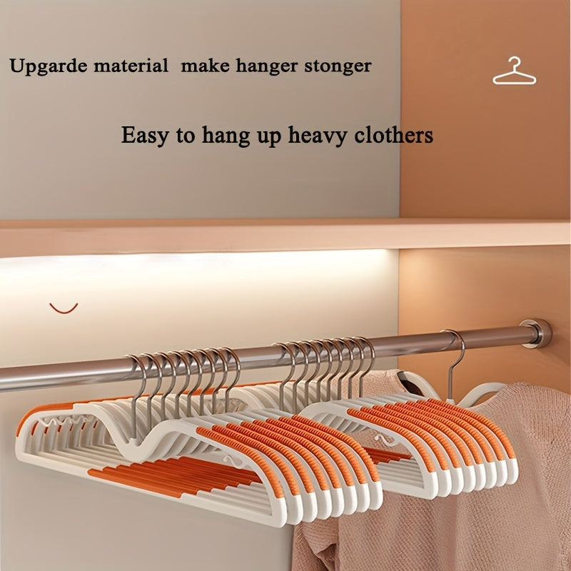 Rotating Short-Neck Space Saving Hangers with Non-Slip Grip for Closet Organization | Thomler