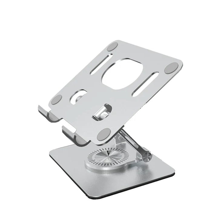 Adjustable Desktop Holder with 360° Swivel for Tablets Up to 15.6 Inches – Collapsible Support for iPad, Android, E-Readers & Touchscreens | Thomler