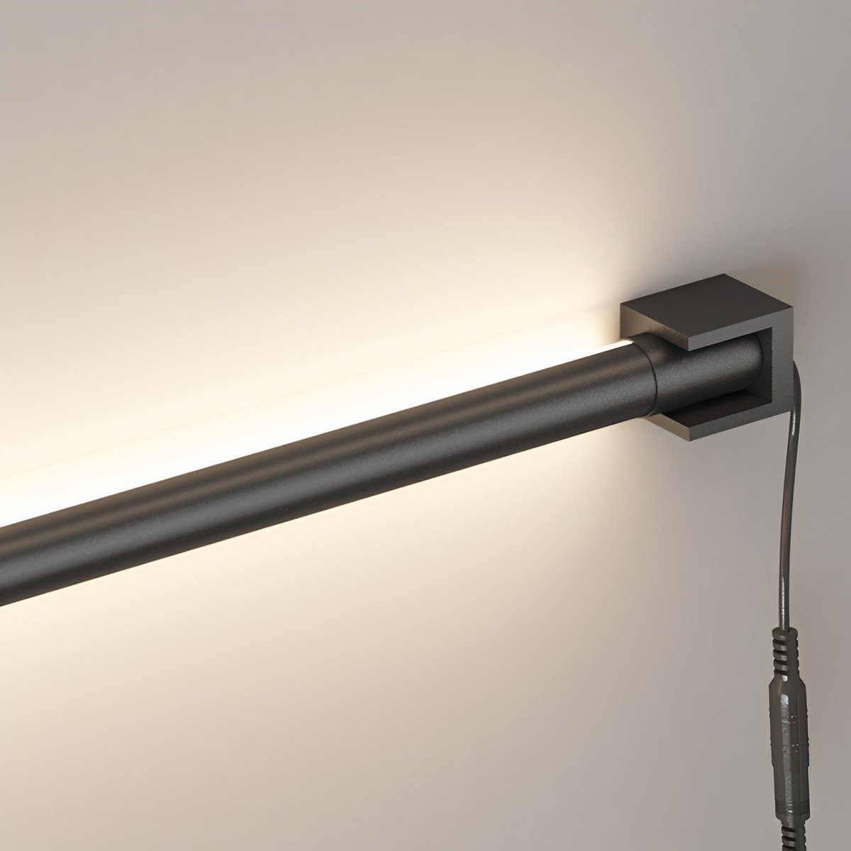 Adjustable Linear LED Sconce with Directional Beam – Black or White Aluminum for Bedroom, Living Room & Hallway | Thomler