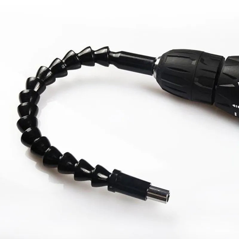 Flexible Drill Bit Extension with Screwdriver Bit Set for Tight Spaces and Awkward Corners | Thomler