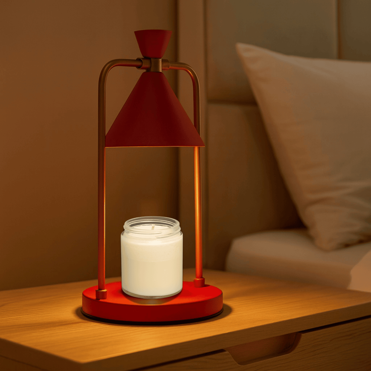 Vintage Electric Wax Warmer with Adjustable Heat Control for Scented Candles & Melts | Thomler