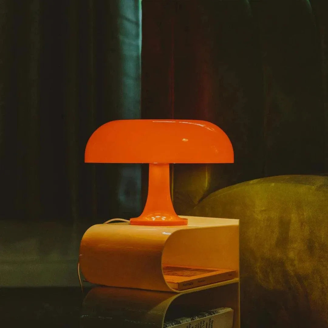 Table Lamp Acrylic 32.0 cm Blood Orange Mood Lighting Bedroom Desk Reading Light Decorative Accent Lamp | Thomler