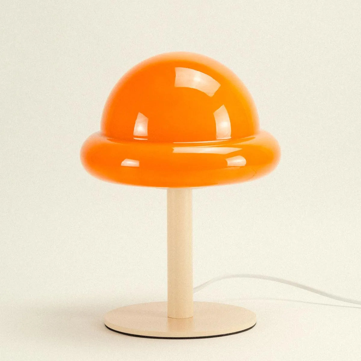 Table Lamp Glass Shade 28.0 cm Mint Or Citrus Bedroom Living Room Mood Lighting Modern Bedside Desk Lamp | Thomler