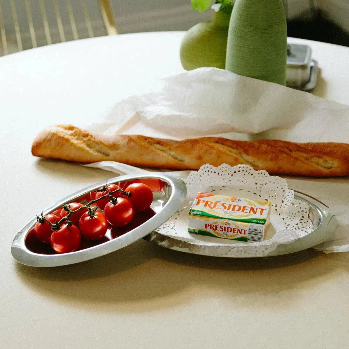 Serving Tray Stainless Steel Oval Polished Silver Dining Table Appetiser Presentation Platter | Thomler