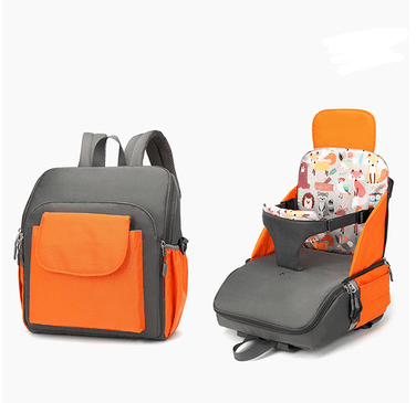 Convertible Baby Backpack with Built-In Feeding Seat for Travel and Dining | Thomler