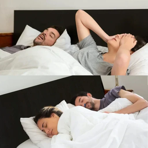 Rechargeable Micro-Fan Sleep Aid Device for Nasal Air Circulation – Cordless, Pocket-Sized Design for Travel, Camping & Hotels | Thomler