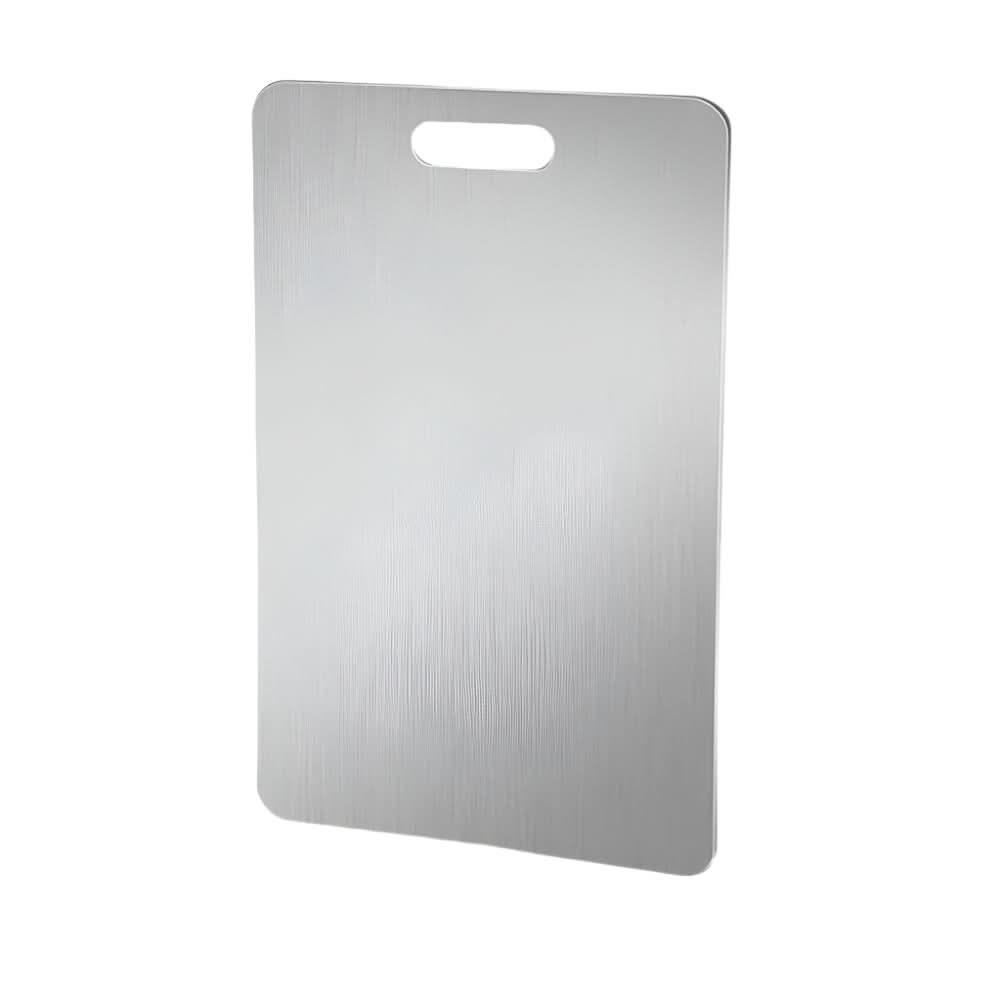 Cutting Board Stainless Steel 13.8 in x 9.8 in Hygienic Kitchen Prep Surface Multifunctional Durable Design | Thomler