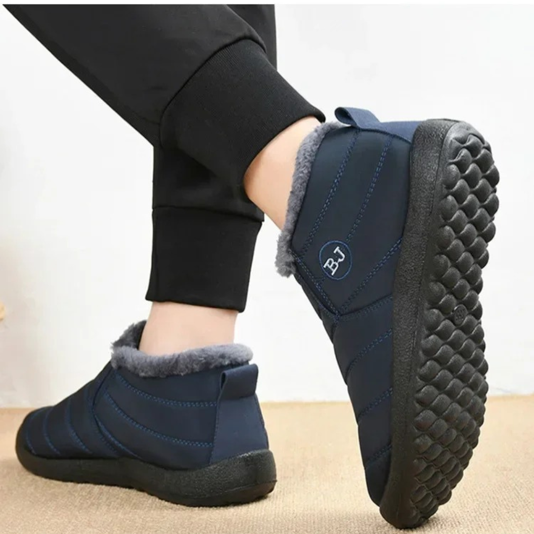 Insulated Waterproof Ankle Boots for Women – Snow-Ready Winter Footwear with Plush Fleece Lining & Anti-Slip Sole for Cold Weather | Thomler