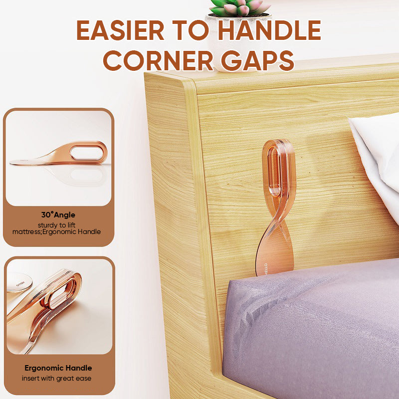 Mattress Lifter Tool for Easy Bed Making – Ergonomic Wedge Handle for Quick Sheet Tucking, Solo Bed Changes, Queen & King Beds – Handy | Thomler