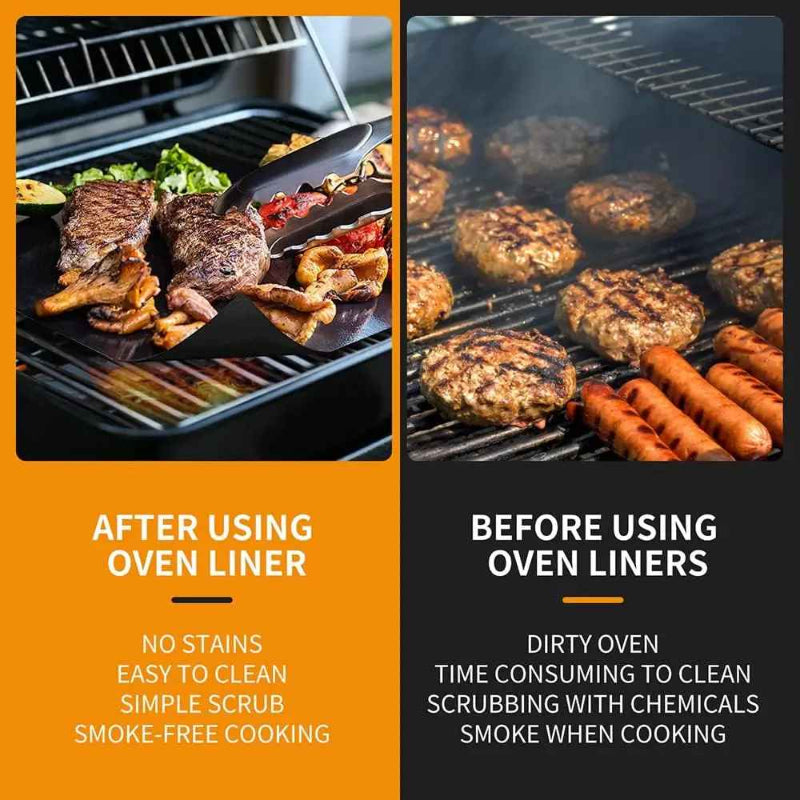 Reusable Grill Mat – Heat-Resistant & Non-Stick Surface for BBQ & Oven | Thomler