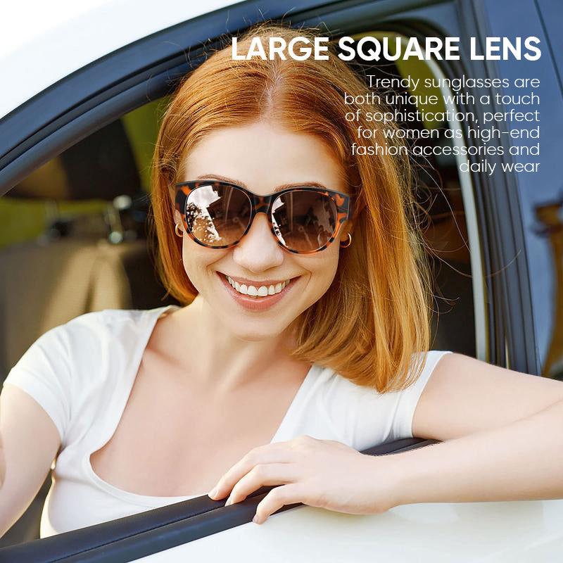 Polarized Over-Prescription Sunglasses Cat-Eye Style UV400 Protection Lightweight Flexible Frame for Outdoor Driving Fishing | Thomler