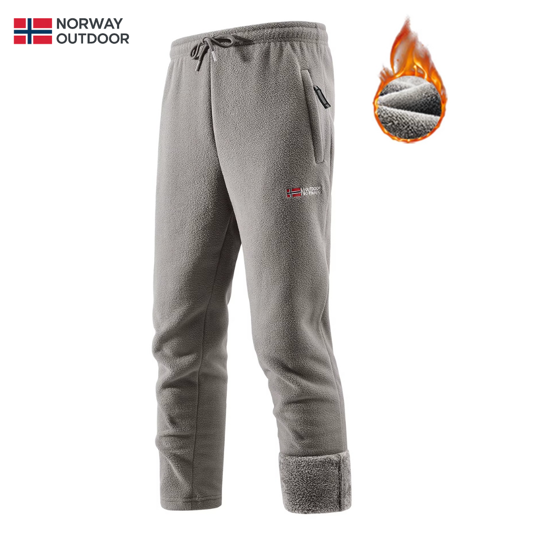 Men's Thermal Fleece Pants – Sherpa-Lined Winter Joggers for Cold Weather, Soft Insulated Sweatpants for Outdoor & Everyday Wear | Thomler