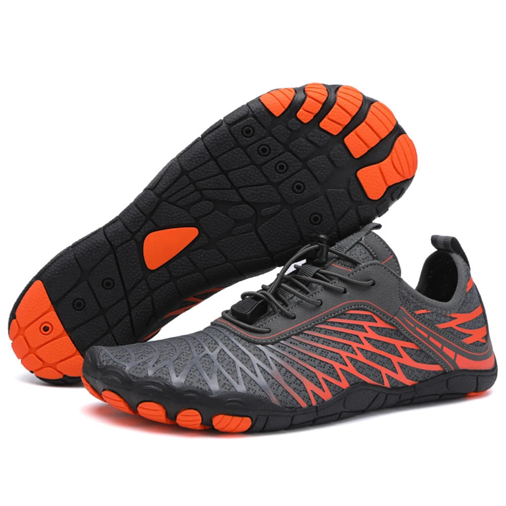Quick-Dry Water Shoes with Non-Slip Rubber Sole for Beach, Pool & Water Sports | Unisex Lightweight Aqua Sneakers | Thomler