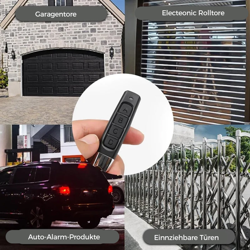 Universal Remote Cloner & Duplicator for Garage Door, Car Key Fob & Wireless Remotes – 4-Button Programmable RF Copier for Home, Vehicle & | Thomler