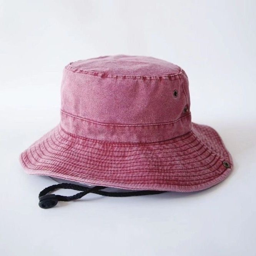 Unisex Cotton Bucket Hat – All-Season Sun Shade for Men & Women, Lightweight Travel & Outdoor Headwear in Classic Colors | Thomler