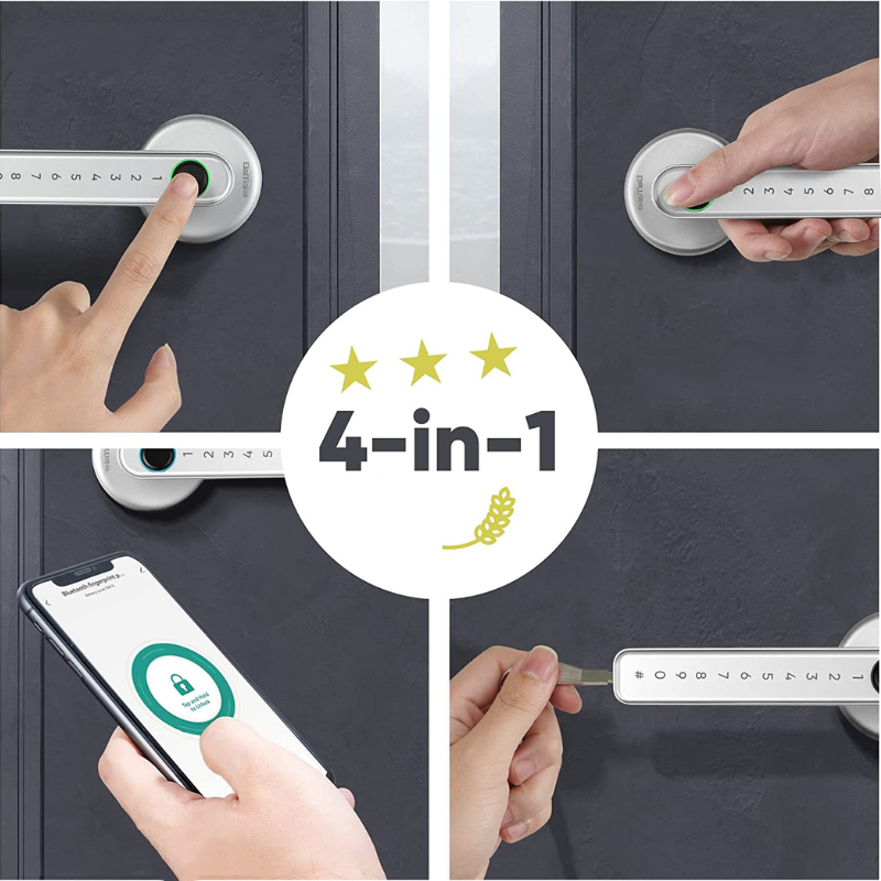 Smart Türknopf mit Fingerabdruck – Sicherheit und Komfort in Einem