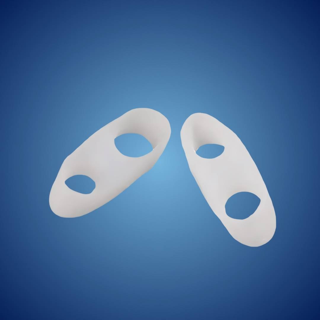 Orthopedic Toe Separators for Bunion Relief, Hammertoe & Crooked Toe Alignment – Soft Gel Spacers for Pinky Toe Pain | Comfortable Foot Supp | Thomler