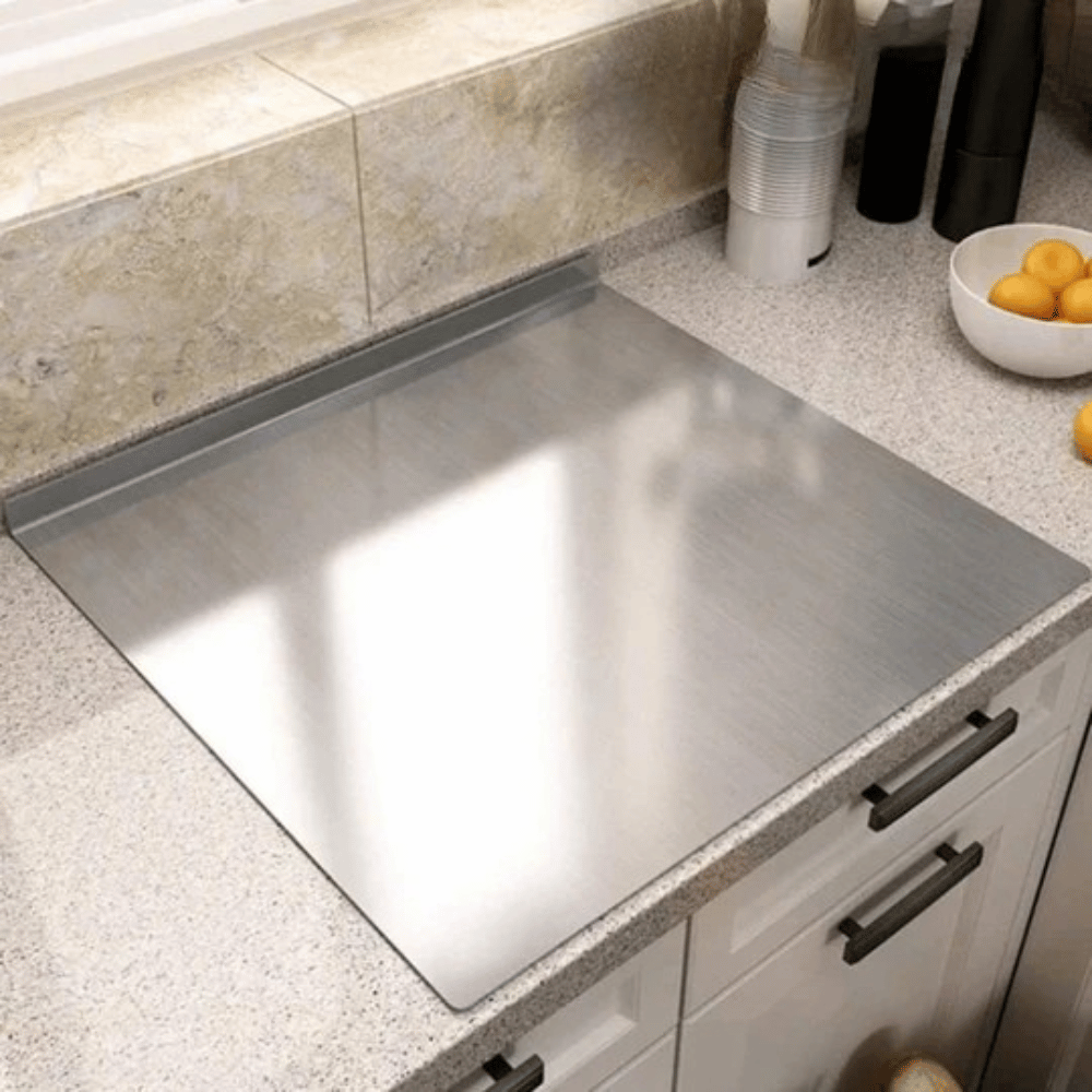 Stainless Steel Kitchen Cutting Board with Non-Slip Feet – Antibacterial Surface for Safe Food Prep | Thomler