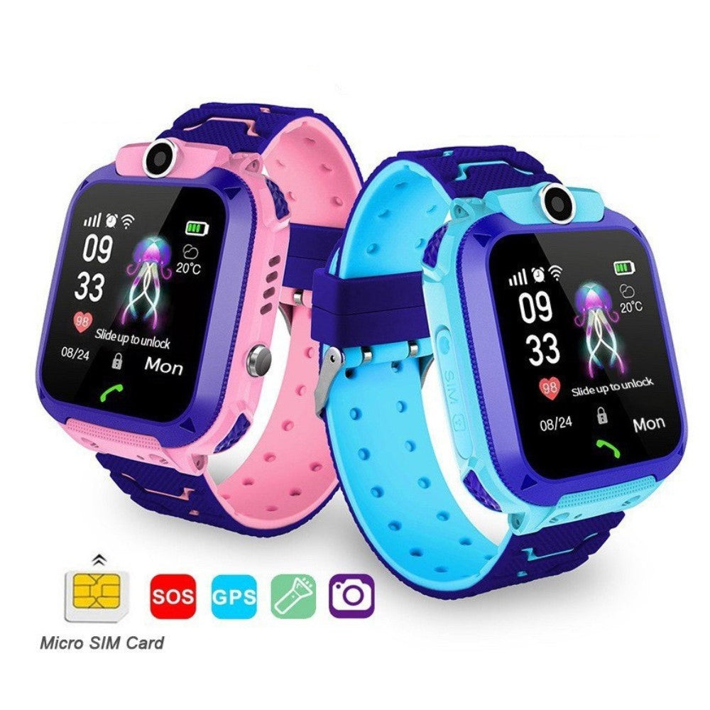 Kids GPS Tracker Watch with Two-Way Calling, Camera & Emergency Button for Ages 4+ | Thomler
