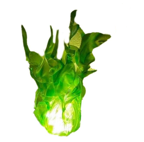 Levitating LED Flame Sphere – Glowing Halloween Orb Decoration for Indoor & Outdoor Displays | Thomler