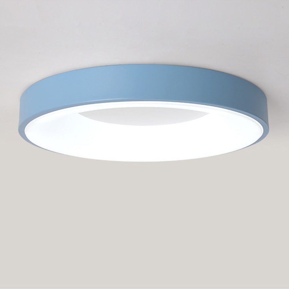 Ceiling Light Iron Acrylic LED Flush Mount Low Ceiling Bedroom Hallway Living Room Modern Round Lighting Fixture | Thomler