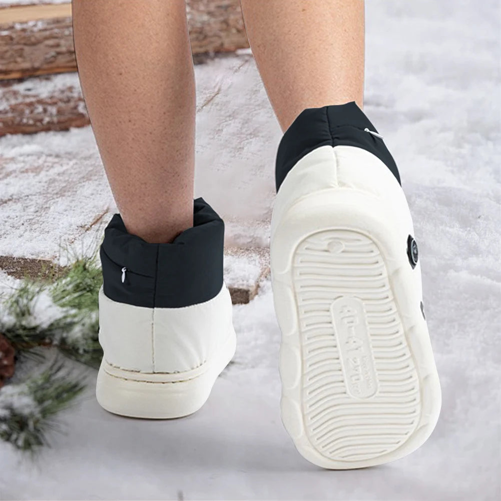 Electric Warming Slippers with 3-Heat Settings for Winter Cold Protection | Thomler