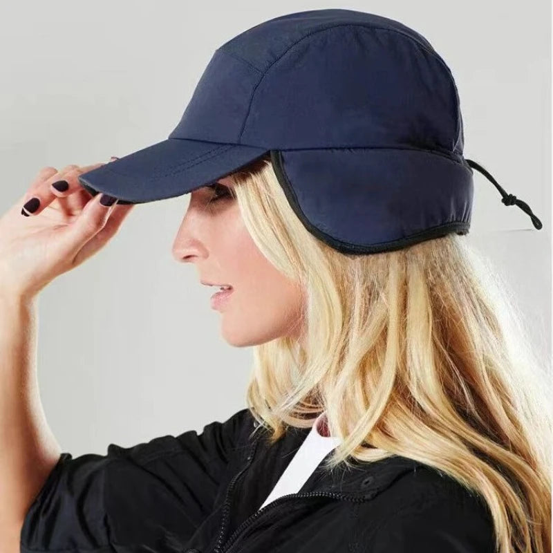 Aviator-Style Cold-Weather Hat with Fleece-Lined Foldable Ear Coverage for Men & Women | Thomler